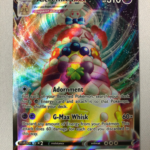 Alcremie VMAX 023/073 Champion's Path Holo Ultra Rare Pokemon Card Nea