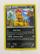 Scrafty 74/99 Holo Rare Pokemon Card Near Mint