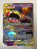 Muk & Alolan Muk GX 61/214 Tag Team Unbroken Bonds Holo Rare Pokemon Card Near Mint