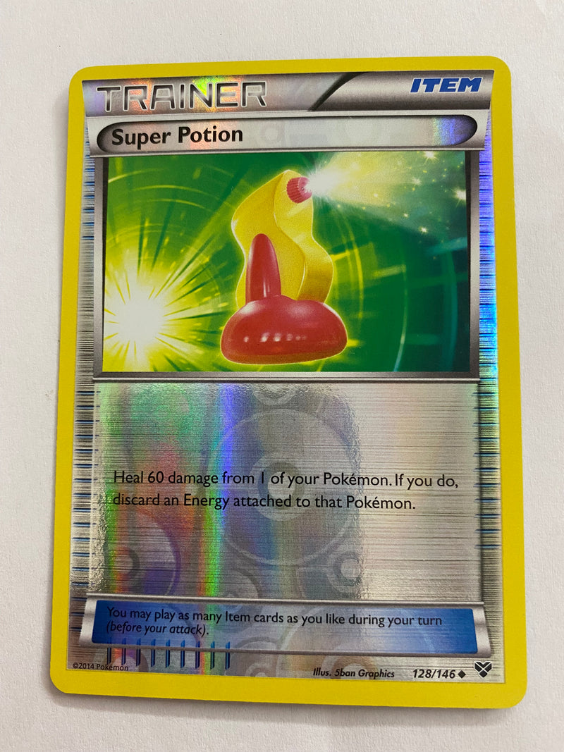 Super Potion 128/146 Pokémon Trainer Card Reverse Holo Naer Mint