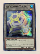 Yugioh Ice Barrier Token OP17-EN026 Unlimited Edition Super Rare NM