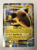 Ampharos EX 27/98 Holo Ultra Rare XY Ancient Origins Pokemon Card Near Mint