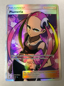 Plumeria 145/147 Full Art Trainer Holo Ultra Prism Pokemon Card Near Mint