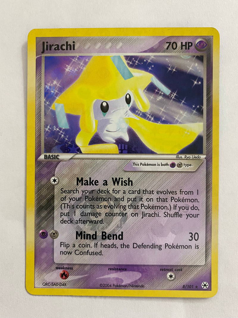 Jirachi 8/101  World Holo Rare Pokemon Card Near Mint