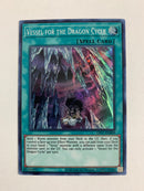 Yugioh Vessel for the Dragon Cycle OP17-EN009 Super Rare Near Mint