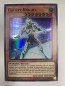 Galaxy Knight LED3-EN040 1st edition Super Rare Yugioh TCG NM