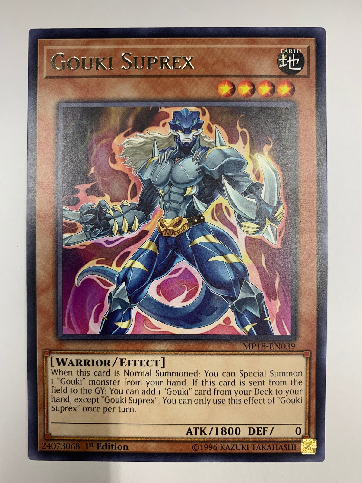 gouki cards yugioh Gouki Suprex MP18-EN039 Rare 1st Edition YuGiOh TCG NM