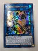 Yugioh Crystron Halqifibrax DUOV-EN001 Ultra Rare 1st Edition Near Mint