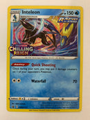 Inteleon (Prerelease Promo) SWSH113 Chilling Reign Promo Near Mint