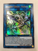 Yugioh Dragunity Knight - Romulus RIRA-EN098 Ultra Rare 1st Edition Near Mint