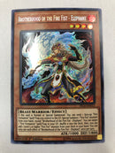 Yugioh Brotherhood of The Fire Fist - Elephant FIGA-EN012 Secret Rare 1st Edition Near Mint
