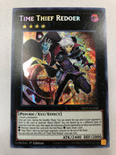 Yugioh Time Thief Redoer MP20-EN040 Prismatic Secret Rare 1st Edition Near Mint