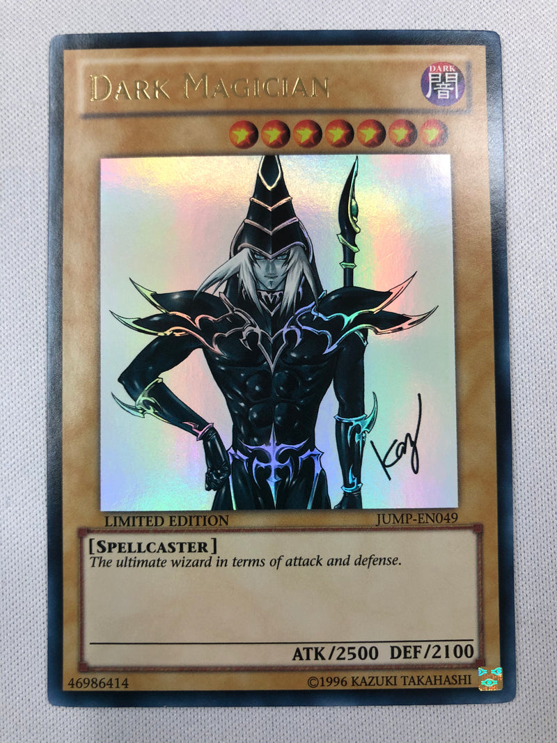 Yugioh Dark Magician JUMP-EN049 Limited Edition Ultra Rare Near Mint