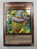 Yugioh Pikari @ Ignister IGAS-EN001 1st Edition Secret Rare Near Mint