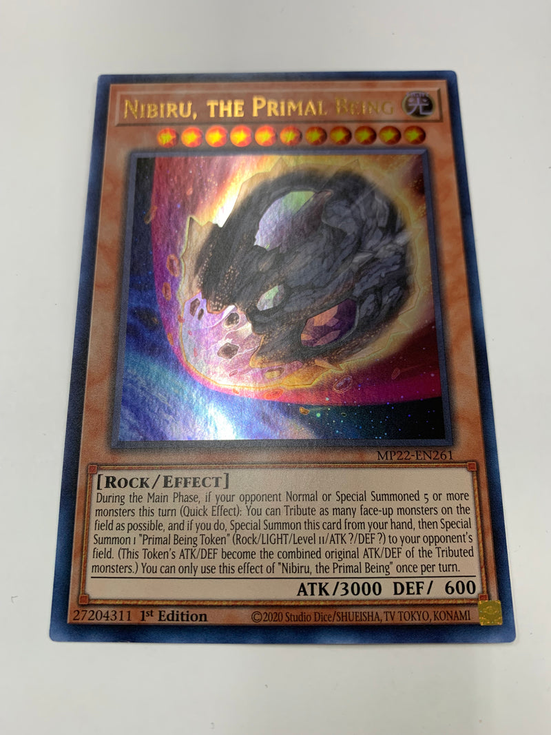 Yugioh Nibiru, The Primal Being MP22-EN261 1st Edition Ultra Rare Near Mint