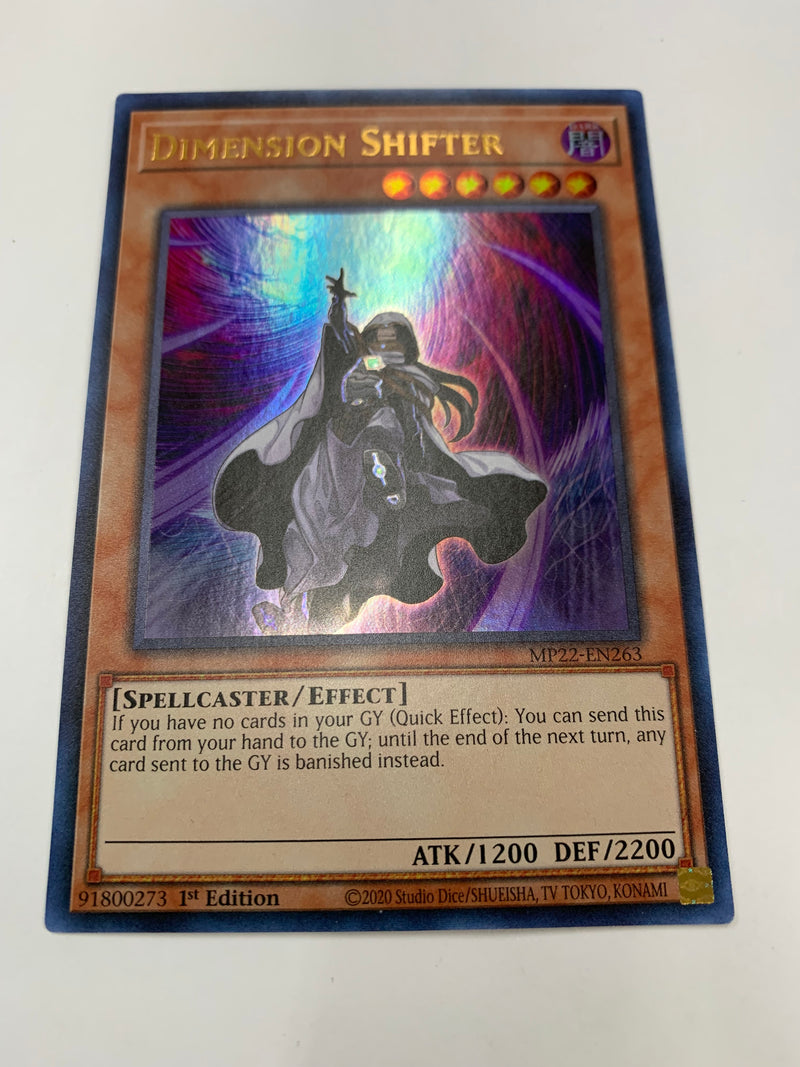 Yugioh Dimension Shifter MP22-EN263 1st Edition Ultra Rare Near Mint