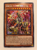Yugioh Gizek Kaku, The Supremem Shining Sky Stag IGAS-EN024 Secret Rare 1st Ed