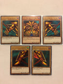 Yugioh Exodia the Forbidden One LART Full Set Lost Art Promos Cards Mint/Near Mint