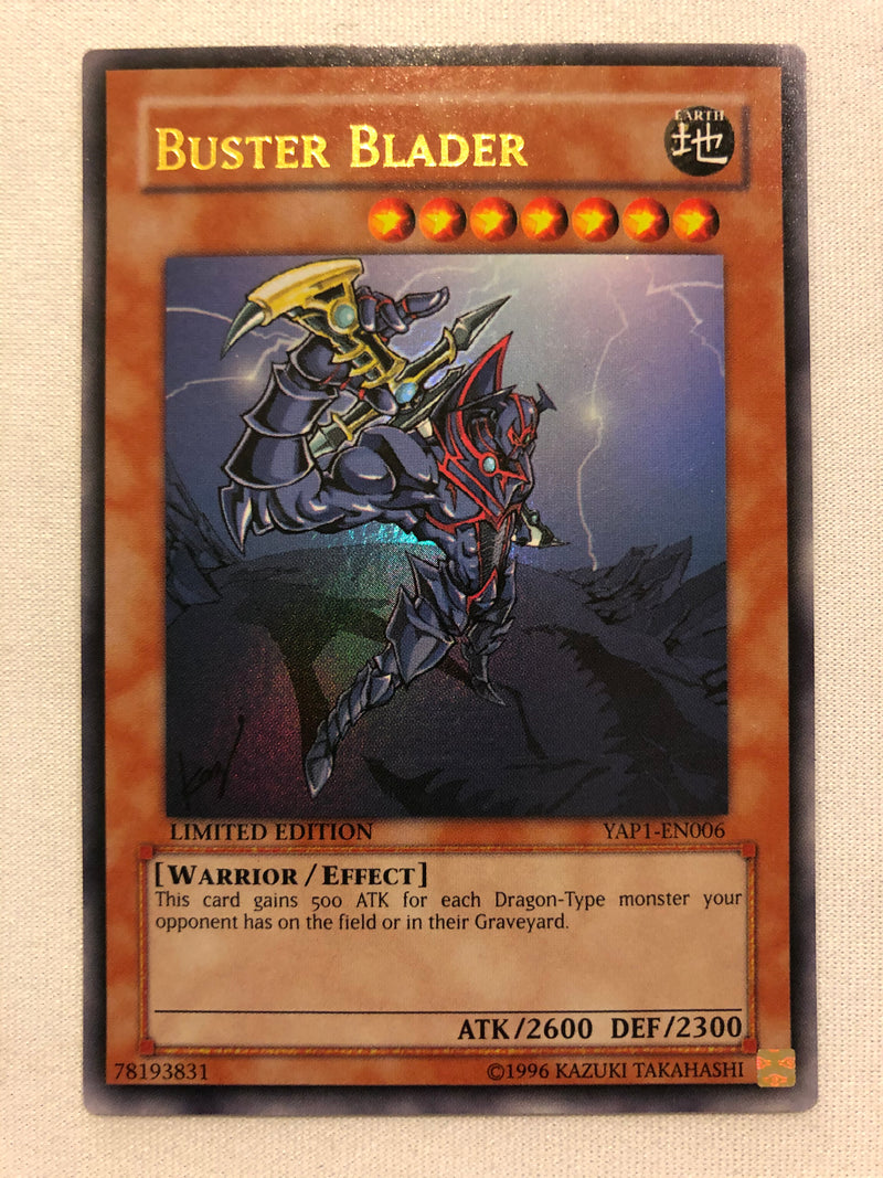 Yugioh Buster Blader YAP1-EN006 Ultra Rare Limited Edition Near Mint