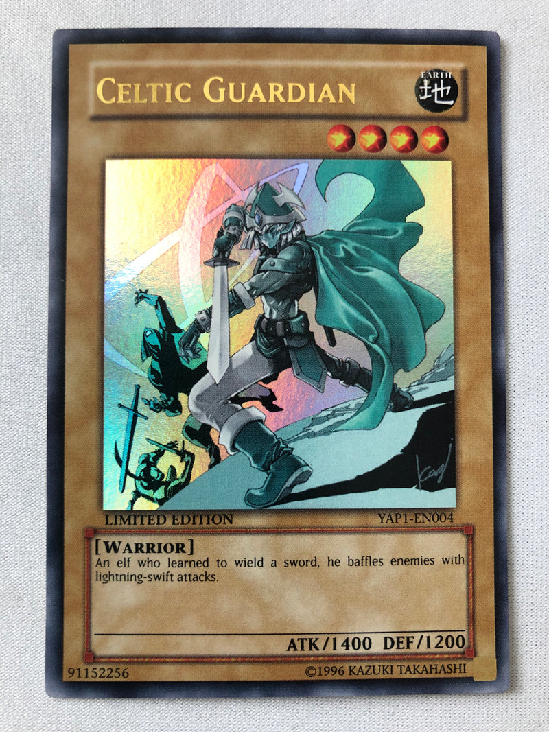 Yugioh Celtic Guardian YAP1-EN004 Ultra Rare Anniversary Edition Near Mint
