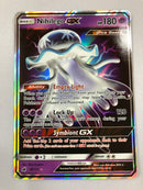 Nihilego GX 49/111 Crimson Invasion Holo Rare Full Art Pokemon Card Near Mint