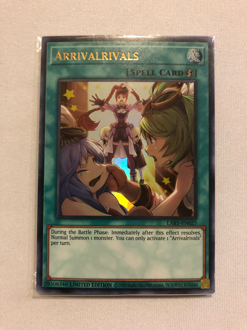 Yugioh Arrivalrivals LART-EN027 Ultra Rare Limited Edition Mint Sealed
