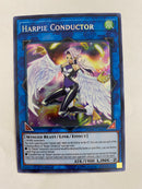 Yugioh  Harpie Conductor BLHR-EN047 Secret Rare 1st Edition Naer Mint