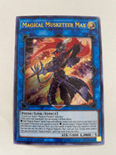 Yugioh Magical Musketeer Max  BLHR-EN052 Ultra Rare 1st Edition Near Mint