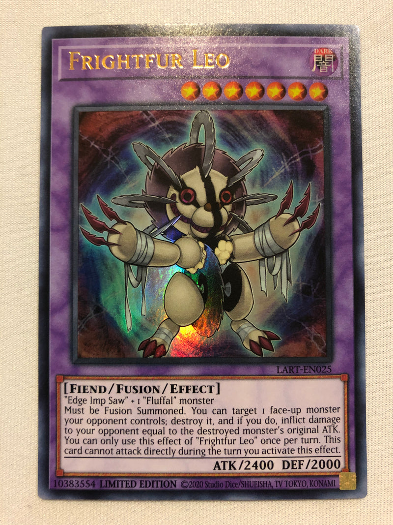 Yugioh Frightfur Leo LART-EN025 Ultra Rare Limited Edition Near Mint