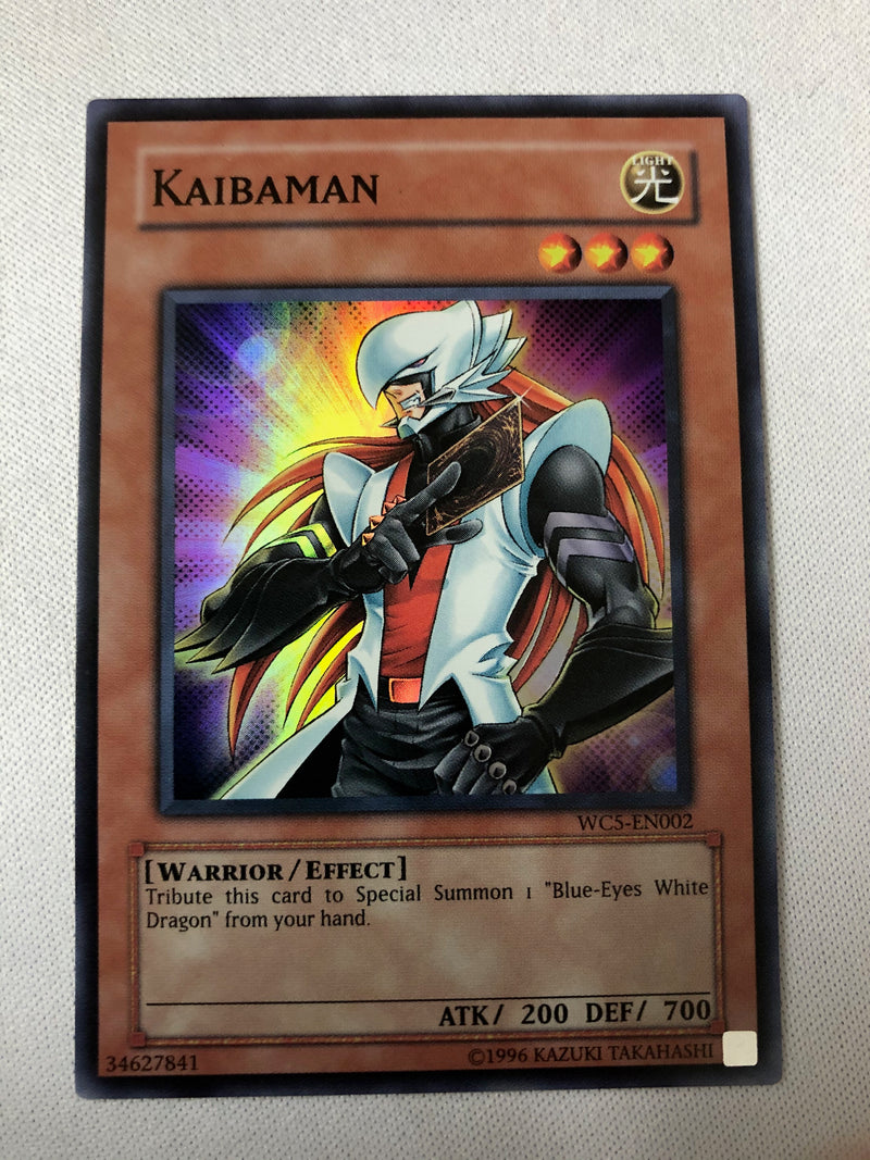 Yugioh Kaibaman WC5-EN002 Super Rare Near Mint Yugioh Kaibaman WC5-EN002 Super Rare Near Mint