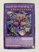 Yugioh Crimson Nova Trinity the Dark Cubic Lord  MVP1-ENS40 Secret Rare NM
