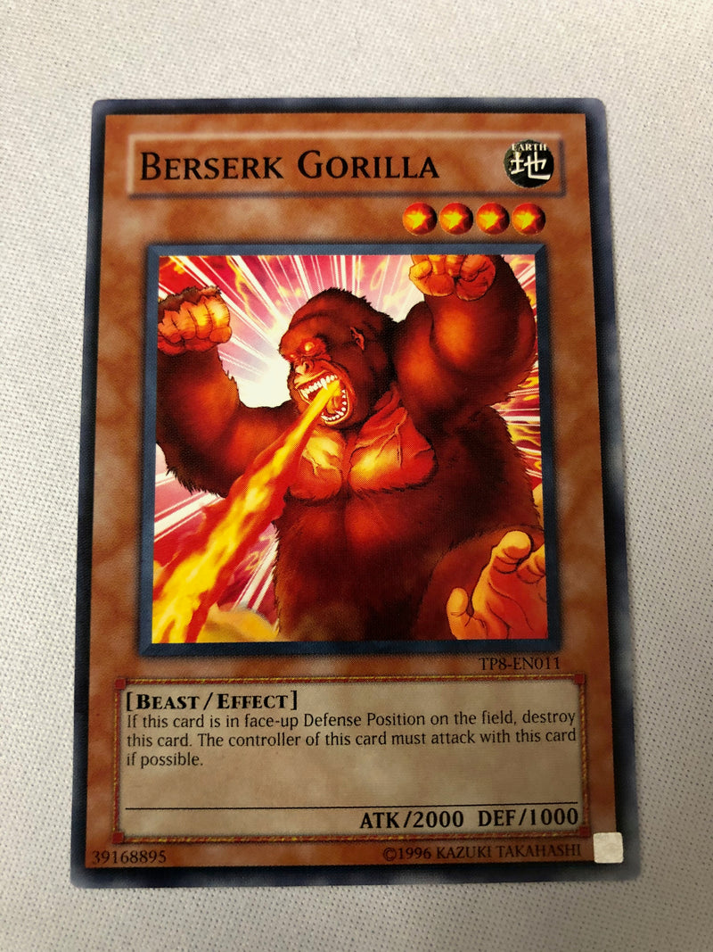Yugioh Berserk Gorilla TP8-EN011 Common Near Mint