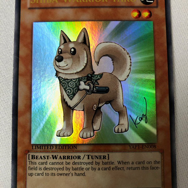 Yugioh Shiba-Warrior Taro YAP1-EN008 Ultra Rare Limited Edition Near M Yugioh Shiba-Warrior Taro YAP1-EN008 Ultra Rare Limited Edition Near M