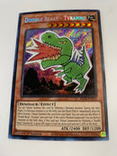 Yugioh Doodle Beast - Tyranno BLCR-EN033 Secret Rare 1st Edition Near Mint