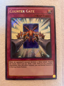Yugioh Counter Gate  MVP1-ENS10 Secret Rare 1st Edition Near Mint