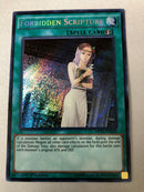 Yugioh Forbidden Scripture MP15-EN038 Secret Rare 1st Edition Near Mint