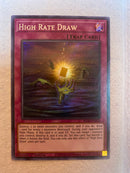 Yugioh High Rate Draw BLAR-EN018 Secret Rare 1st Edition Near Mint