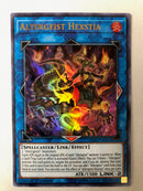 Yugioh Altergeist Hexstia EXFO-EN066 Super Rare 1st Edition Near Mint