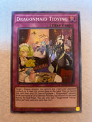 Yugioh Dragonmaid Tidying  ROTD-EN077 Super Rare  1st Edition Near Mint
