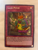 Yugioh Sales Pitch  IGAS-EN076  Secret Rare Unlimited Edition Naer Mint
