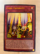 Yugioh Cubic Causality DUOV-EN051  Ultra Rare 1st Edition Near Mint