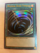 Yugioh Mystical Space Typhoon  DUOV-EN086 Ultra Rare 1st Edition Near Mint