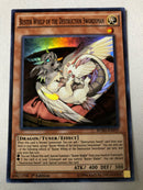 Yugioh Buster Whelp of the Destruction Swordsman BOSH-EN019 Super Rare 1st Edition NM