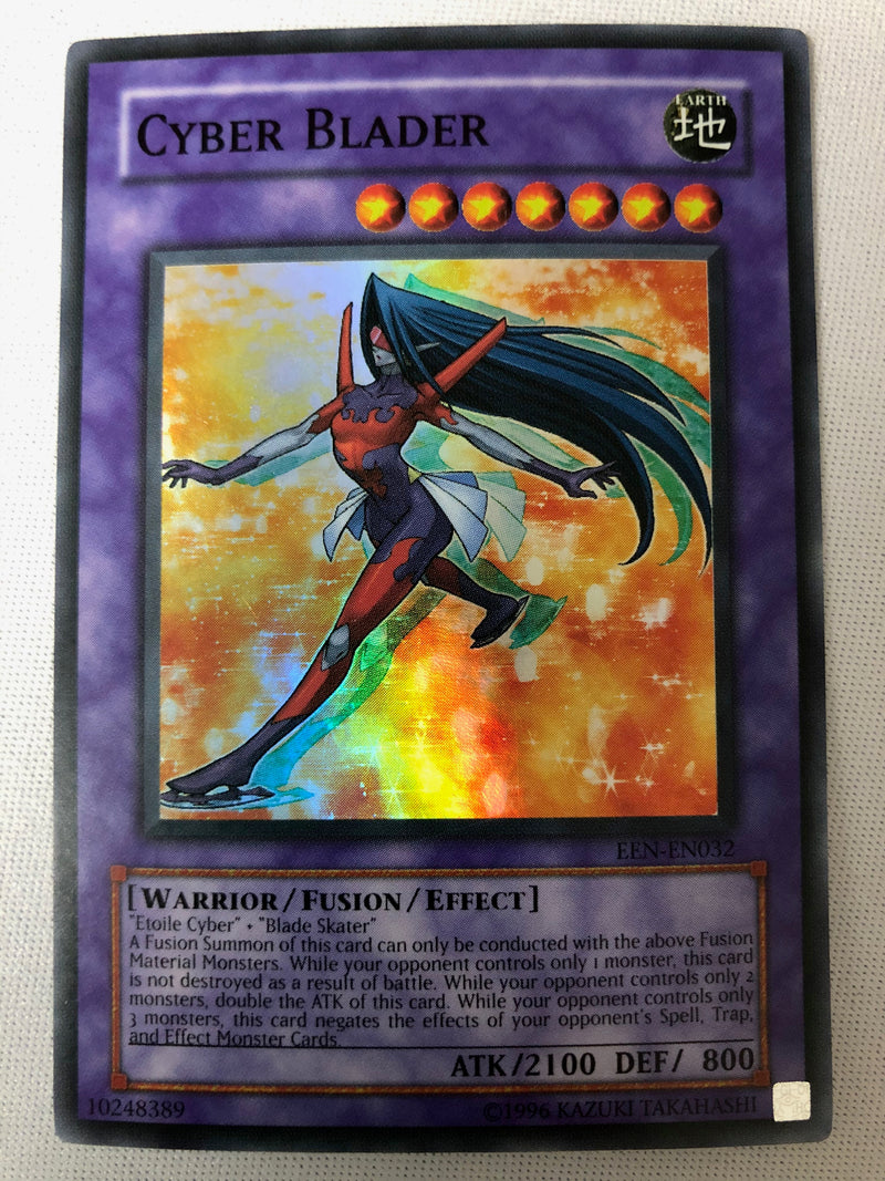 Yugioh Cyber Blader EEN-EN032 Unlimited Super Rare Near Mint