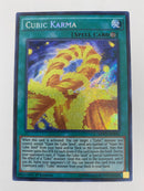 Yugioh Cubic Karma MVP1-EN041 Ultra Rare 1st Edition Near Mint