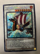 Yugioh Plunder Patrollship Brann IGAS-EN087 Secret Rare 1st Edition Near Mint