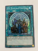 Yugioh Six Samurai United SPWA-EN013 Super Rare 1st Edition Near Mint