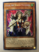 Yugioh Hajun, the Winged Mayakashi HISU-EN029 Secret Rare 1st Edition NM
