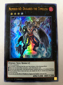 Yugioh Number 60: Dugares The Timeless BLHR-EN028 Ultra Rare 1st ED NM