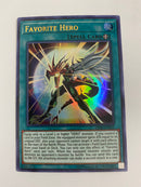 Yugioh Favorite Hero LED6-EN015 Ultra Rare Unlimited Edition Near Mint